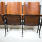Home & Living > Furniture - 4 Vintage Wood Folding Theater Seats, Auditorium Seats, Entryway Bench, E17 by The Old Grainer...