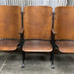 Theater Seats - 3 Vintage Wood Folding Theater Seats, Auditorium Seats, Entryway Bench, E19 by The Old Grainery (art deco,...
