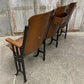 Theater Seats - 3 Vintage Wood Folding Theater Seats, Auditorium Seats, Entryway Bench, E19 by The Old Grainery (art deco,...