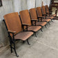 Home & Living > Furniture - 6 Vintage Wood Folding Theater Seats, Auditorium Seats, Entryway Bench, E22 by The Old Grainer...