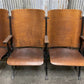 Home & Living > Furniture - 6 Vintage Wood Folding Theater Seats, Auditorium Seats, Entryway Bench, E22 by The Old Grainer...