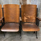 Home & Living > Furniture - 6 Vintage Wood Folding Theater Seats, Auditorium Seats, Entryway Bench, E22 by The Old Grainer...
