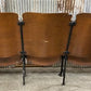 Home & Living > Furniture - 6 Vintage Wood Folding Theater Seats, Auditorium Seats, Entryway Bench, E22 by The Old Grainer...
