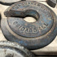 Platform Scale Weights Vintage Metal Hanging Industrial Fairbank Morse Hdwe A43