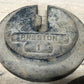 Platform Scale Weights Vintage Metal Hanging Industrial Fairbank Morse Hdwe A43