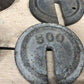 Platform Scale Weights Vintage Metal Hanging Industrial Fairbank Morse Hdwe A43