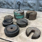 Scale Weights - Platform Scale Weights Vintage Hanging Metal Industrial Fairbank Morse Howe a50 by The Old Grainery (fairb...