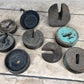 Scale Weights - Platform Scale Weights Vintage Hanging Metal Industrial Fairbank Morse Howe a50 by The Old Grainery (fairb...