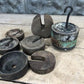 Scale Weights - Platform Scale Weights Vintage Hanging Metal Industrial Fairbank Morse Howe a50 by The Old Grainery (fairb...