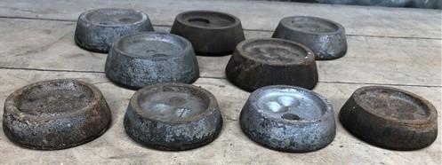 Scale Weights - Platform Scale Weights Vintage Hanging Metal Industrial Fairbank Morse Howe a49 by The Old Grainery (1 lb,...
