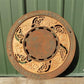 Cast Iron Round Stove Pipe Collar, Chimney Flue Cover, Ornate Grate Heat Ring S,