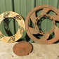 Cast Iron Round Stove Pipe Collar, Chimney Flue Cover, Ornate Grate Heat Ring S,