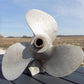 Boat propeller - 3 Blade Michigan Wheel Boat Propeller, SMC 630 Vintage Aluminum Boat Prop Q, by The Old Grainery (3 blade...