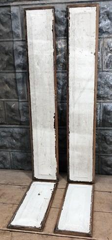 Door Panel - 4 Wooden Door Panels, Cupboard Furniture Architectural Salvage, Arts Crafts A91 by The Old Grainery (art, bac...