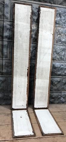 Door Panel - 4 Wooden Door Panels, Cupboard Furniture Architectural Salvage, Arts Crafts A91 by The Old Grainery (art, bac...