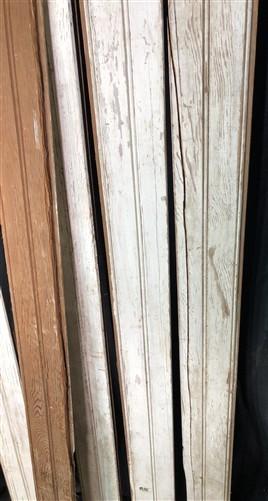 Bead Board - 10 Reclaimed Wainscoting Bead Board Pieces, Architectural Salvage Vintage A64 by The Old Grainery (bead board...