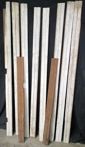 Bead Board - 10 Reclaimed Wainscoting Bead Board Pieces, Architectural Salvage Vintage A64 by The Old Grainery (bead board...