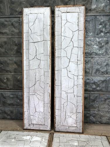 4 Wooden Door Panels, Cupboard Furniture Architectural Salvage, Arts Crafts A90 by The Old Grainery (arts, craft, decorative)