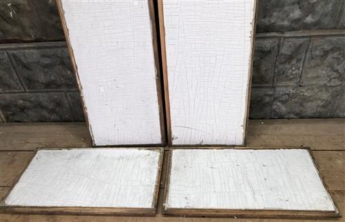 4 Wooden Door Panels, Cupboard Furniture Architectural Salvage, Arts Crafts A90 by The Old Grainery (arts, craft, decorative)