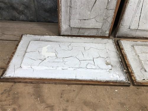 4 Wooden Door Panels, Cupboard Furniture Architectural Salvage, Arts Crafts A89