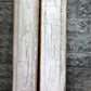 4 Wooden Door Panels, Cupboard Furniture Architectural Salvage, Arts Crafts A89
