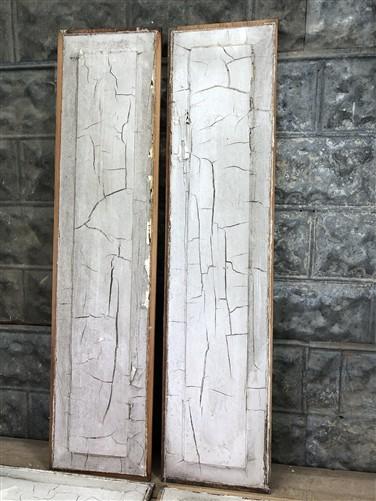 4 Wooden Door Panels, Cupboard Furniture Architectural Salvage, Arts Crafts A89