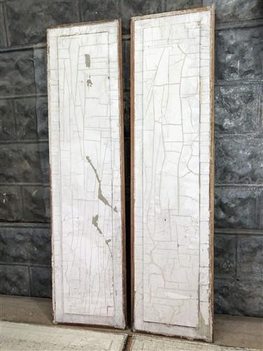 Door Panels - 4 Wooden Door Panels, Cupboard Furniture Architectural Salvage, Arts Crafts A88 by The Old Grainery (accents...