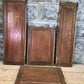 4 Wooden Door Panels, Cupboard Furniture Architectural Salvage, Arts Crafts A87