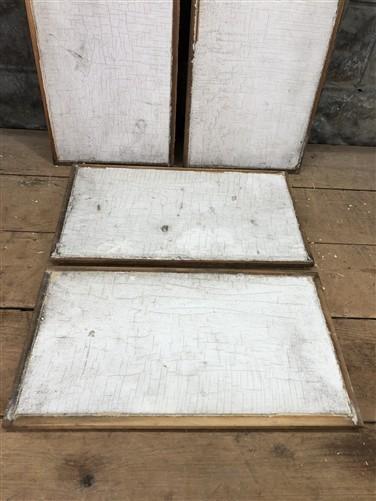 4 Wooden Door Panels, Cupboard Furniture Architectural Salvage, Arts Crafts A86 by The Old Grainery (art, craft, decorative)