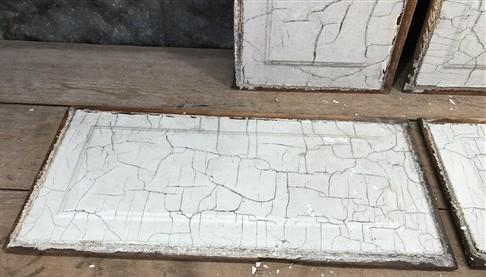 Door Panels - 4 Wooden Door Panels, Cupboard Furniture Architectural Salvage, Arts Crafts A85 by The Old Grainery (art, br...