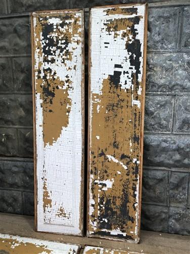 Door Panels - 4 Wooden Door Panels, Cupboard Furniture Architectural Salvage, Arts Crafts A85 by The Old Grainery (art, br...