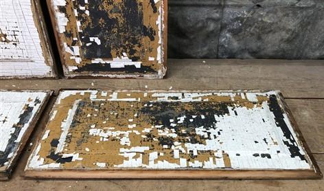 Door Panels - 4 Wooden Door Panels, Cupboard Furniture Architectural Salvage, Arts Crafts A85 by The Old Grainery (art, br...
