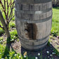 Whiskey Wine Barrel, Vintage Reclaimed Used Wood Barrel, Primitive Rum Keg, H