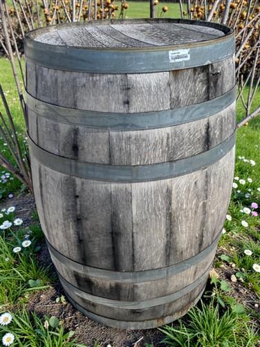 Whiskey Wine Barrel, Vintage Reclaimed Used Wood Barrel, Primitive Rum Keg, H