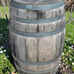 Whiskey Wine Barrel, Vintage Reclaimed Used Wood Barrel, Primitive Rum Keg, H