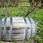 Whiskey Wine Barrel, Vintage Reclaimed Used Wood Barrel, Primitive Rum Keg, H