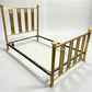Brass Bed Frame - Hollywood Regency Antique Brass Bed Frame Headboard Footboard w/Rails Full Size by The Old Grainery (ant...