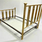 Brass Bed Frame - Hollywood Regency Antique Brass Bed Frame Headboard Footboard w/Rails Full Size by The Old Grainery (ant...