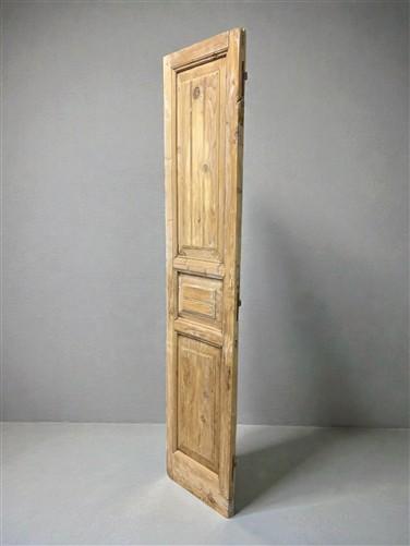 Antique French Single Door (19.5x91) Flat Panel, Interior Farmhouse, Rustic A213