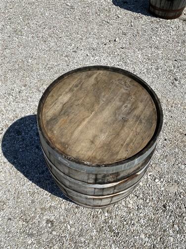 Home & Living > Home Decor - Whiskey Wine Barrel, Vintage Reclaimed Used Wood Barrel, Primitive Rum Keg, K by The Old Grai...