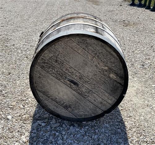 Home & Living > Home Decor - Whiskey Wine Barrel, Vintage Reclaimed Used Wood Barrel, Primitive Rum Keg, K by The Old Grai...