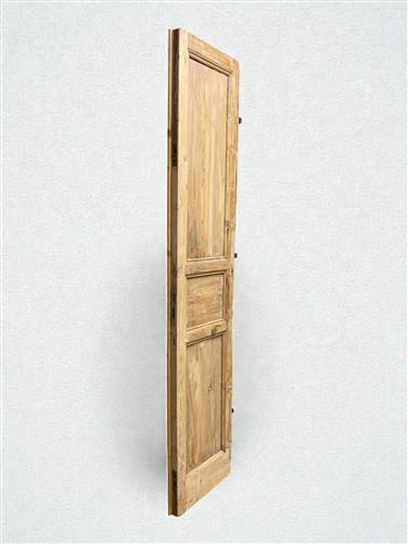 Doors - Antique French Single Door (20x90.25) Flat Panel, Interior Farmhouse Rustic A215 by The Old Grainery (antique wood...