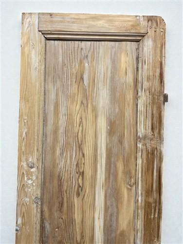 Doors - Antique French Single Door (20x90.25) Flat Panel, Interior Farmhouse Rustic A215 by The Old Grainery (antique wood...