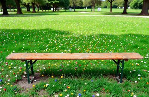 Beer Garden Bench - Vintage German Beer Garden Folding Bench Portable Industrial Wood Bench Seat A81 by The Old Grainery (...