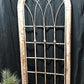 Wall Decor - Large Wood Metal Architectural Window Wall Decor, Arched Church Window Frame A by The Old Grainery (arched, c...
