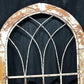 Wall Decor - Large Wood Metal Architectural Window Wall Decor, Arched Church Window Frame A by The Old Grainery (arched, c...