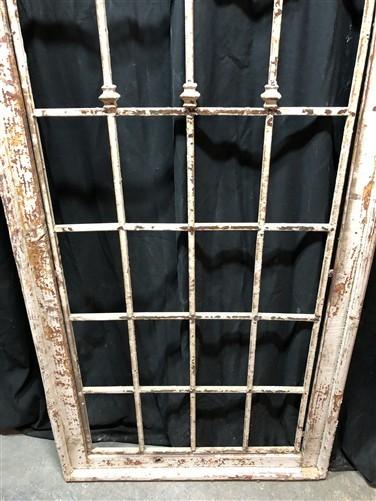 Wall Decor - Large Wood Metal Architectural Window Wall Decor, Arched Church Window Frame A by The Old Grainery (arched, c...