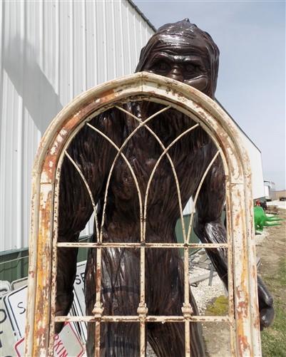 frame - Window Frame, Wall Decor, Arched Church Window Large Wood Metal Architectural B by The Old Grainery (arched, decor...