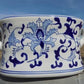 Foot bath - Chinese Porcelain Foot Bath, Blue White Chinoiserie Asian Decor A9M by The Old Grainery (asian, blue, Chinese)