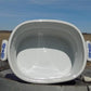 Foot bath - Chinese Porcelain Foot Bath, Blue White Chinoiserie Asian Decor A9M by The Old Grainery (asian, blue, Chinese)